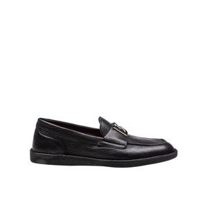 Dolce & Gabbana Black Soft Leather Loafers - NWT